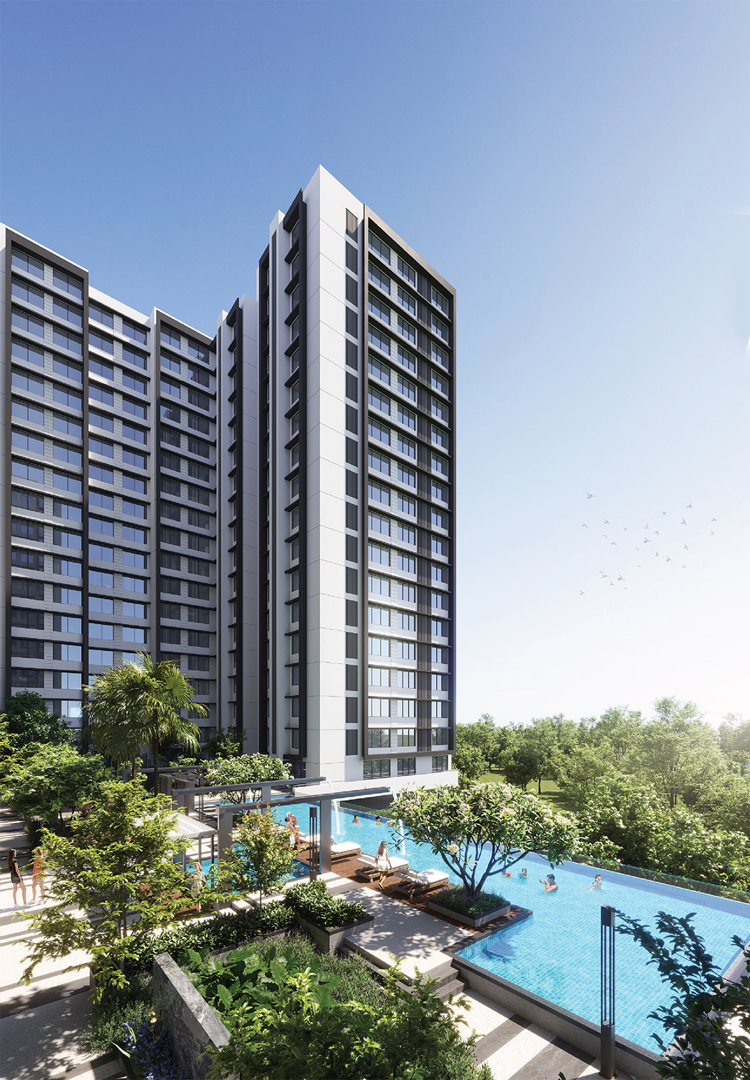 2, 3 & 4 BHK apartments - V Raheja Realty